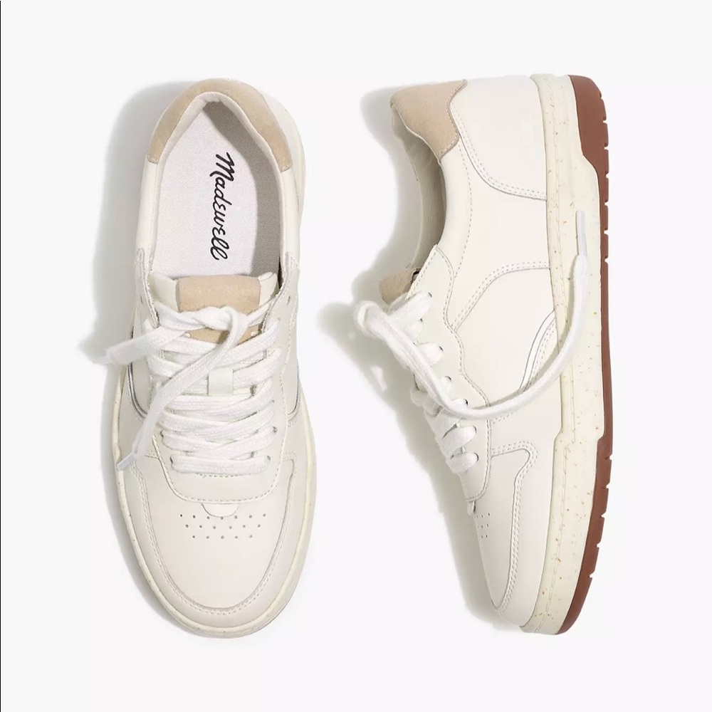 Madewell Court Sneakers in White